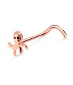 Cute Ocean Curved Nose Stud NSKB-877